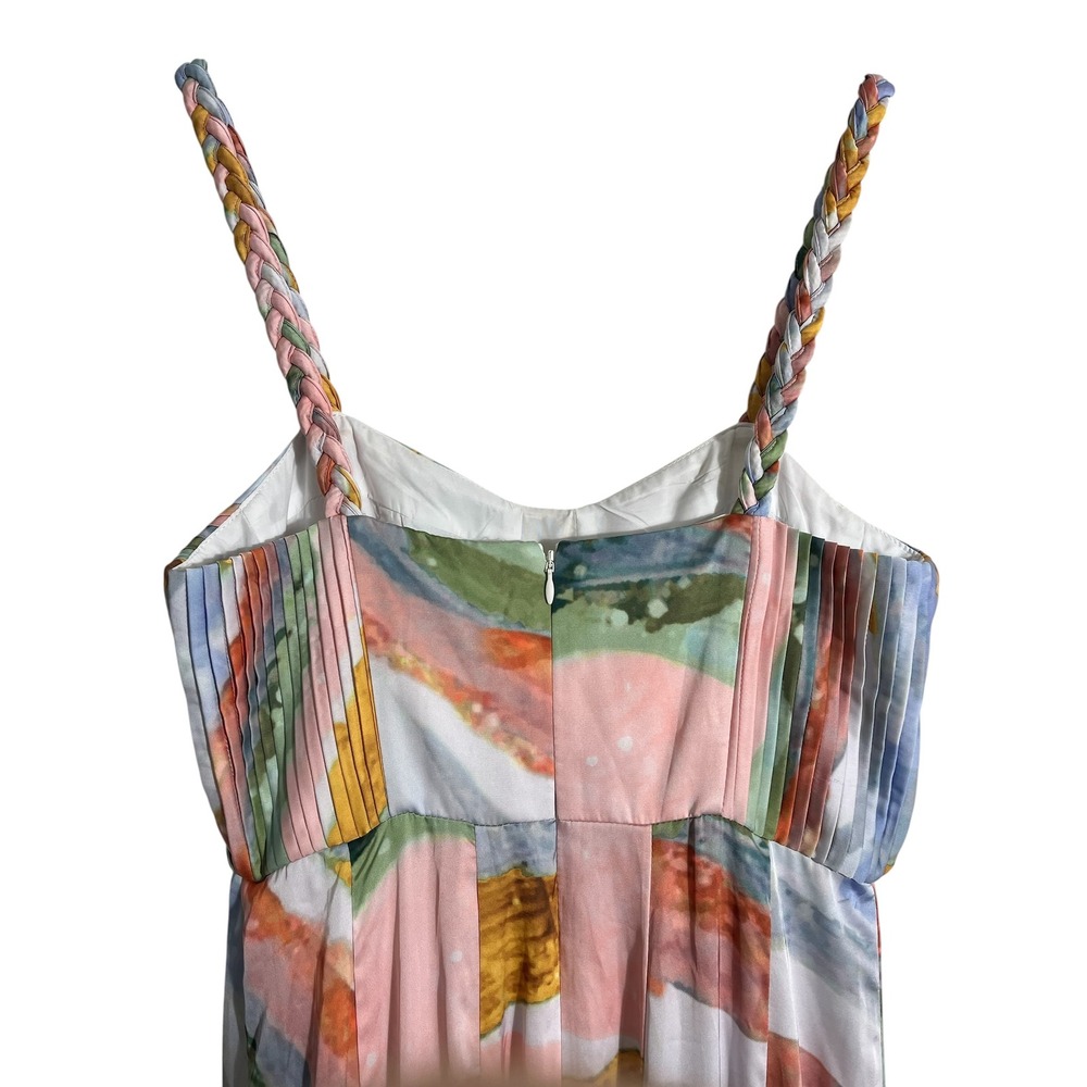 HUTCH x ANTHROPOLOGIE Shyla Gown Maxi Dress in Pastel Brushstroke - Picture 7 of 11